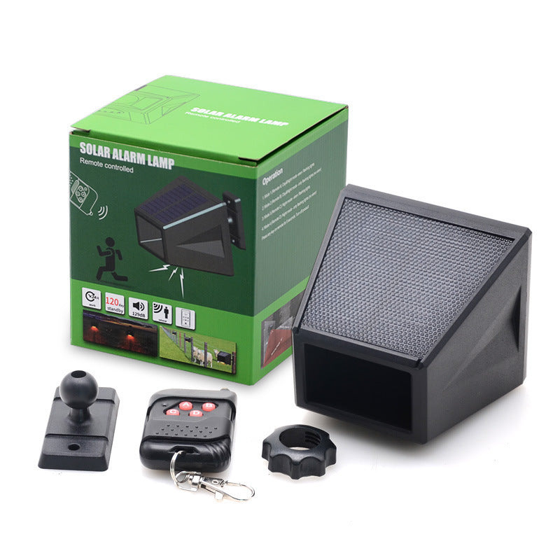 Solar Infrared Motion Sensor Alarm