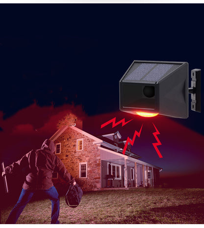 Solar Infrared Motion Sensor Alarm