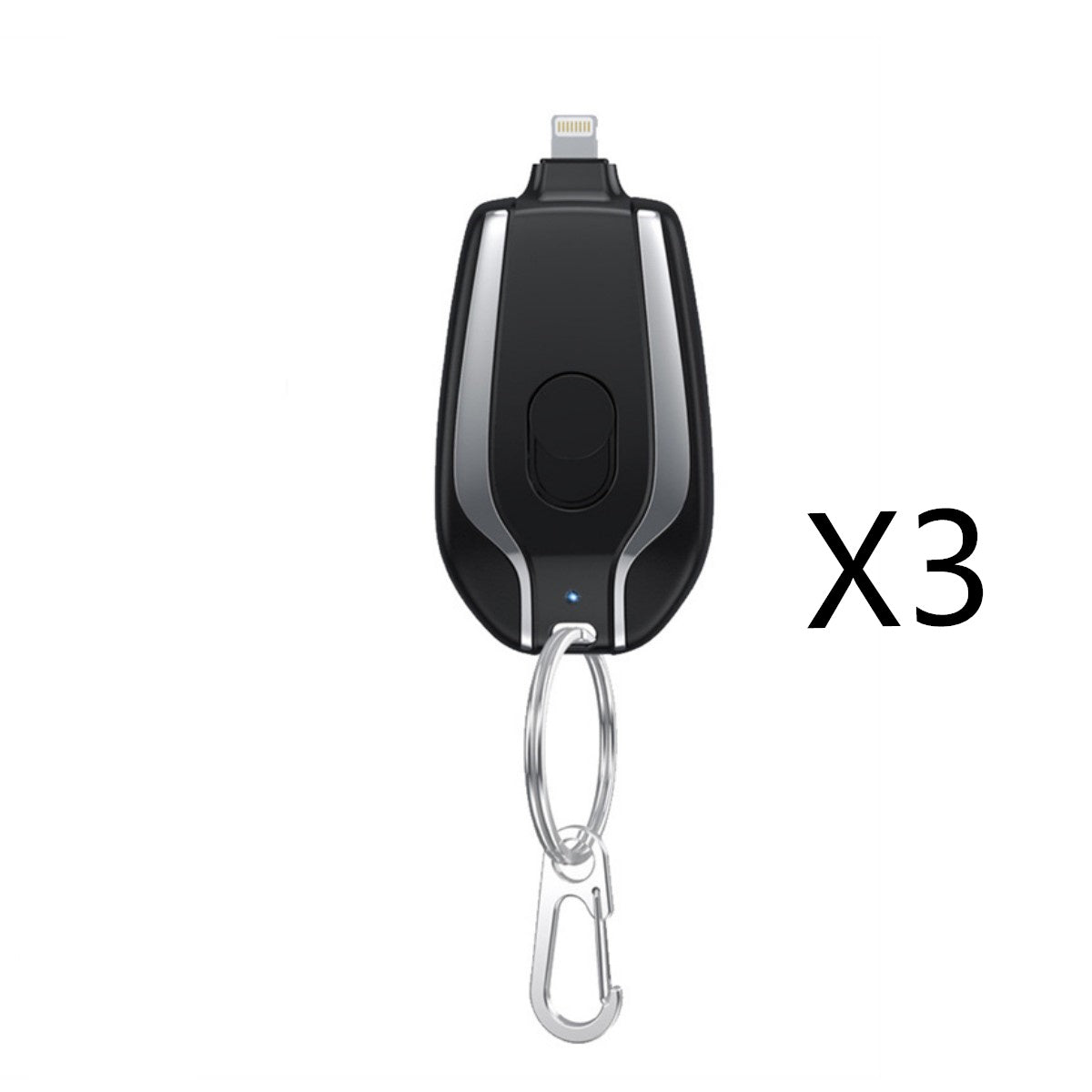 1500mAh Mini Keychain Power Bank