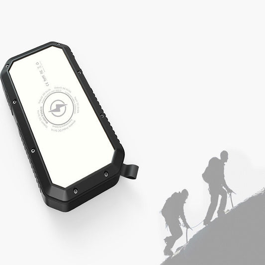 Wireless Solar Power Bank with Torch