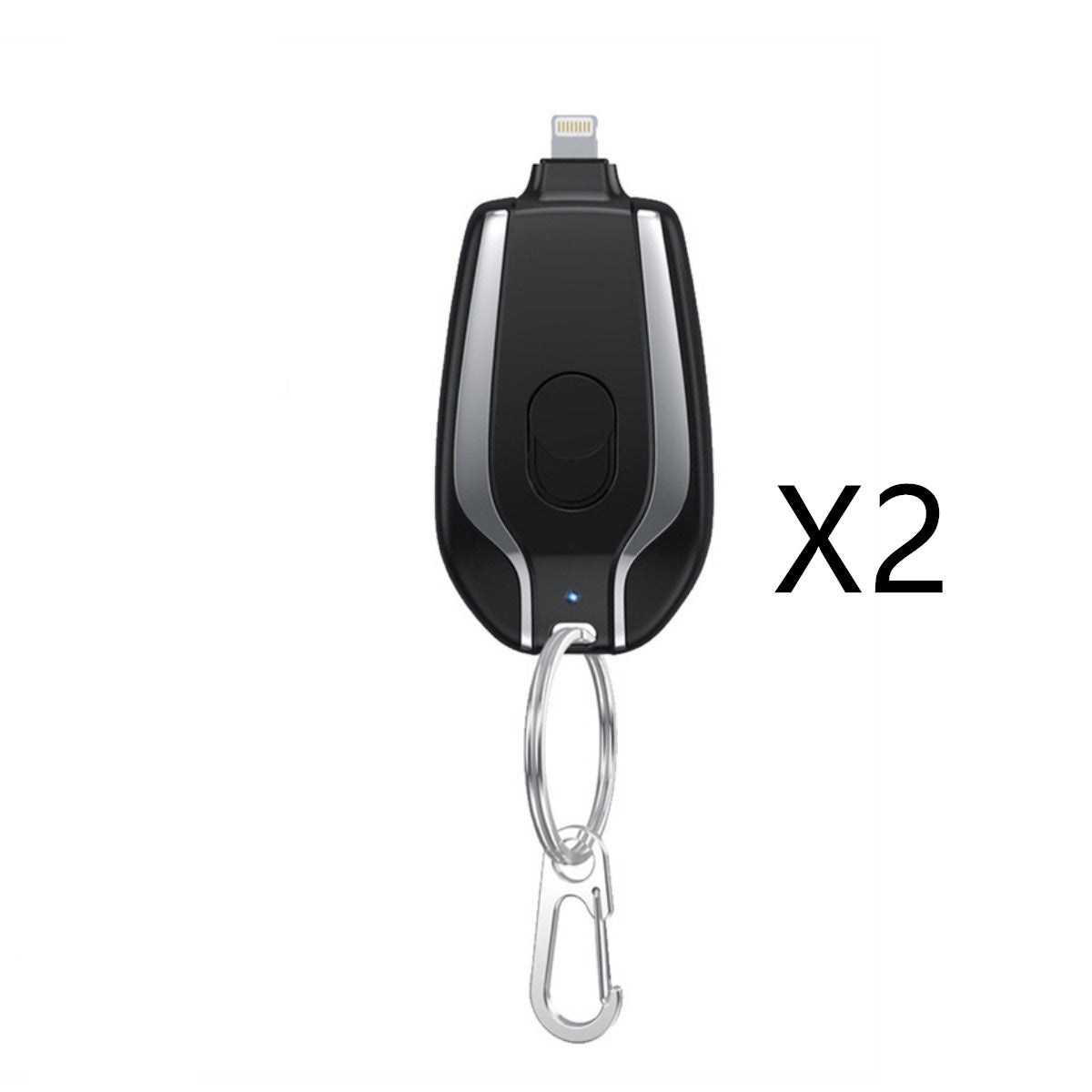 1500mAh Mini Keychain Power Bank