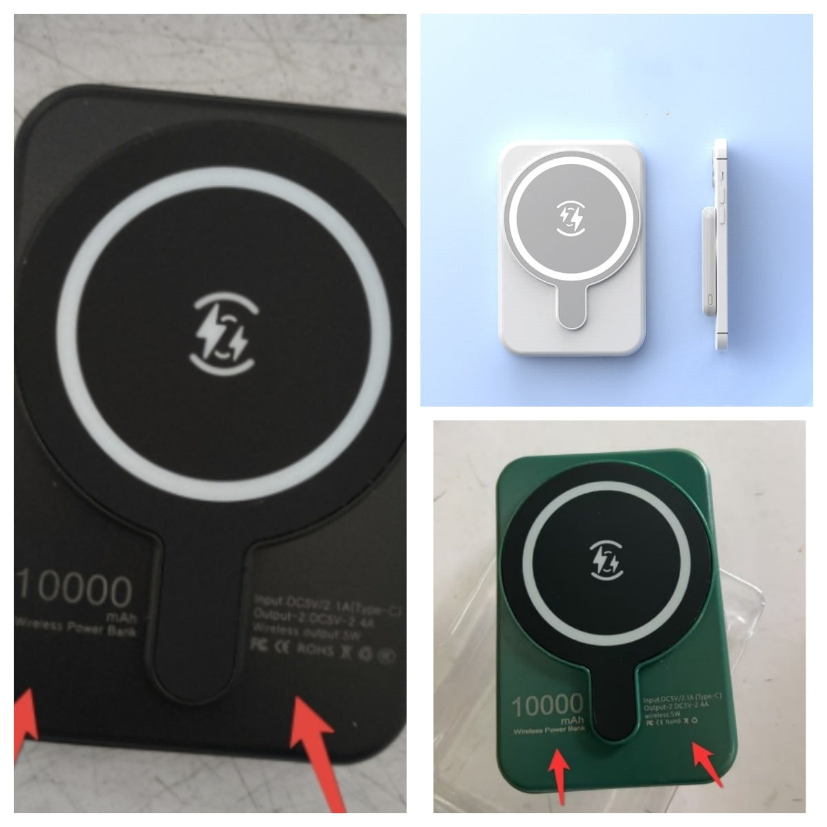 Mini 5000mAh Magnetic Wireless Power Bank