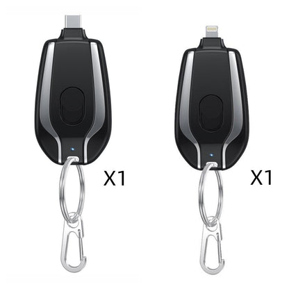 1500mAh Mini Keychain Power Bank