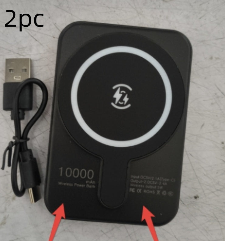 Mini 5000mAh Magnetic Wireless Power Bank