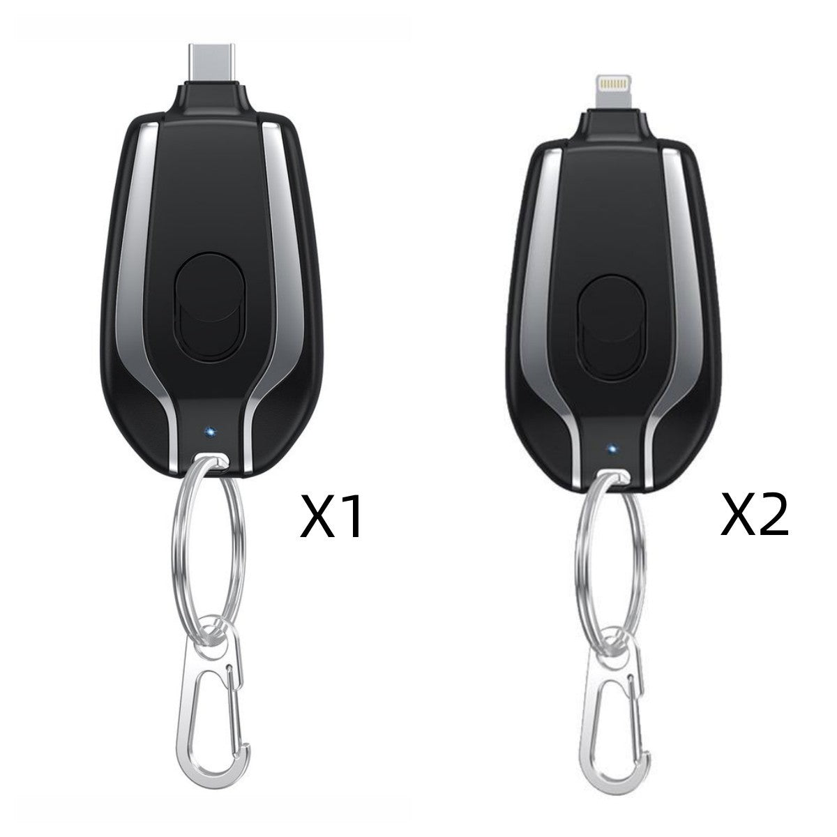 1500mAh Mini Keychain Power Bank
