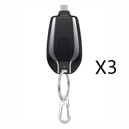 1500mAh Mini Keychain Power Bank