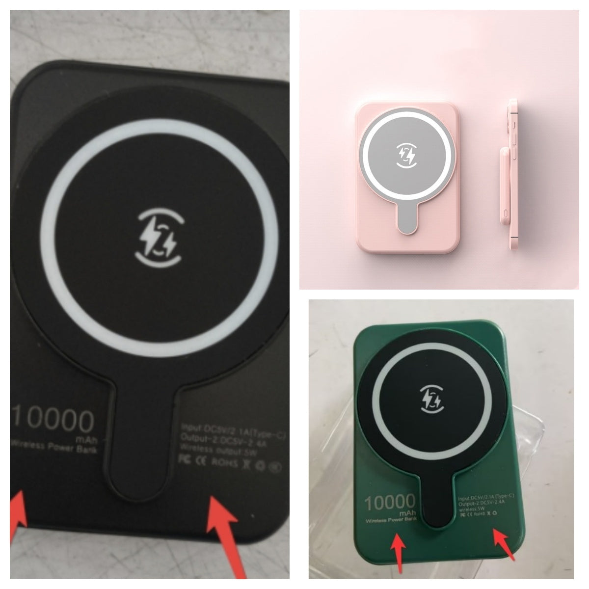 Mini 5000mAh Magnetic Wireless Power Bank